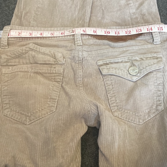 bcbgmaxazria jeans sophie twisted flare corduroy 27 - Picture 5 of 8